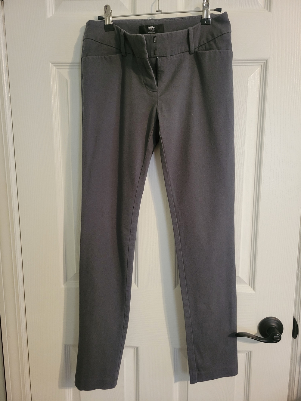 Mossimo Supply Co. Straight Leg Pants in Charcoal